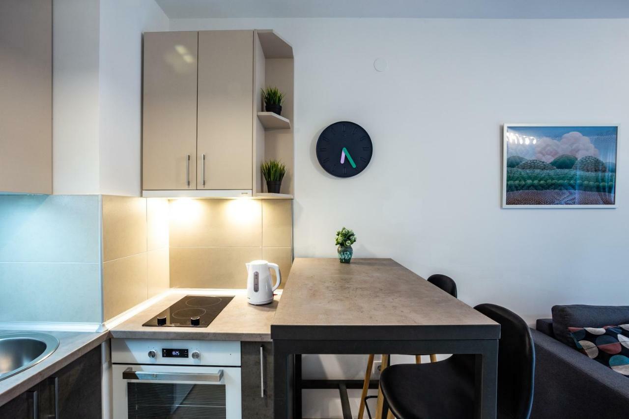 Ferienwohnung Modern Naive Downtown With Free Private Garage-Fast Wi-Fi Novi Sad Exterior foto
