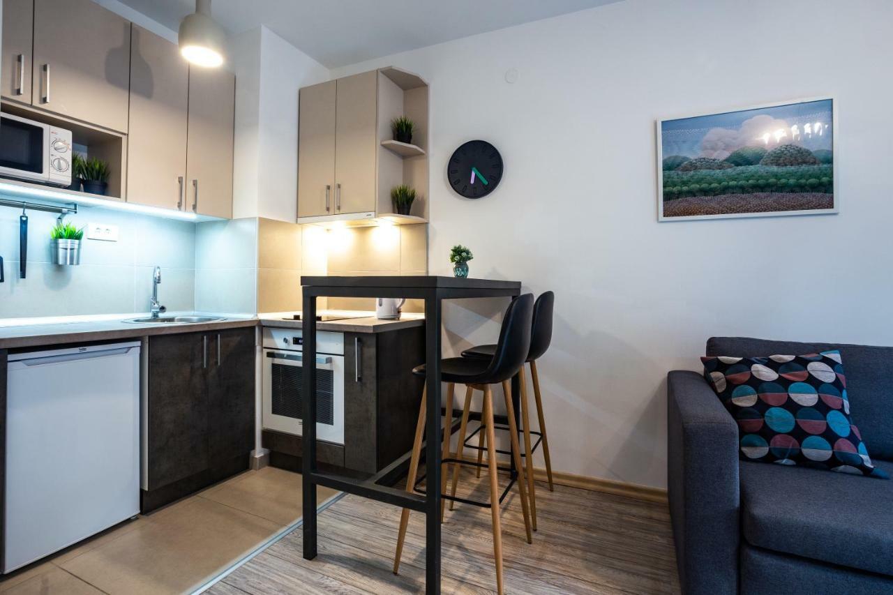 Ferienwohnung Modern Naive Downtown With Free Private Garage-Fast Wi-Fi Novi Sad Exterior foto